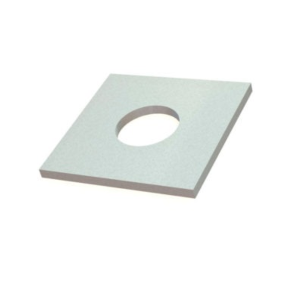 Chapa Cuadrada MN 84 para Herrajes Eléctricos