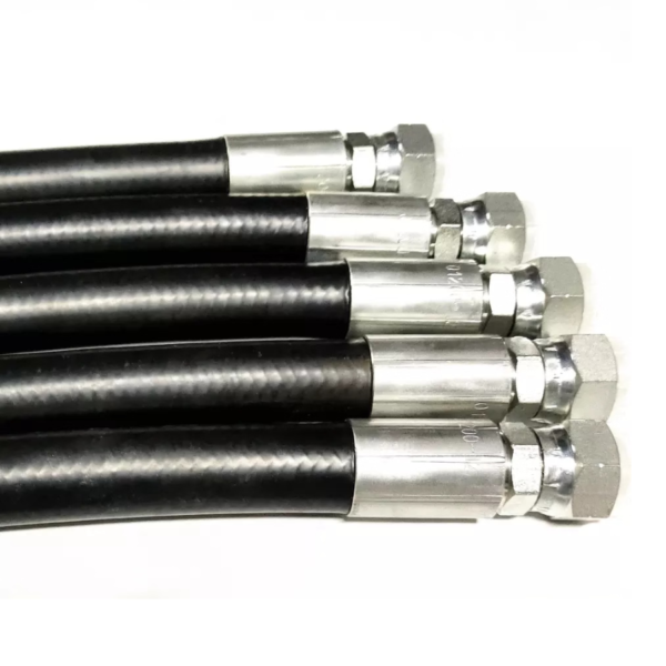 Mangueras hidráulicas industriales | Alta presión para sistemas hidráulicos