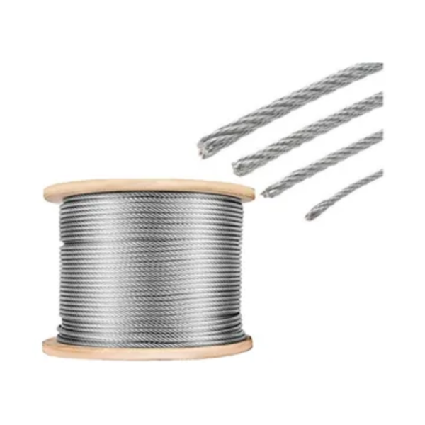 Cable de Acero con Alma Textil | Cables de Acero para Izaje, Arrastre y Uso Industrial